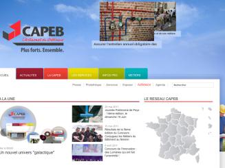 Un nouveau portail internet pour la Capeb